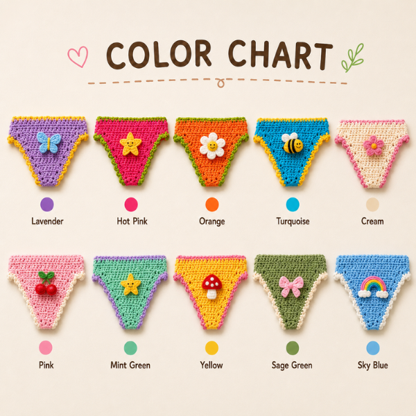 Handmade Crochet Bikini Book Band Bookmark