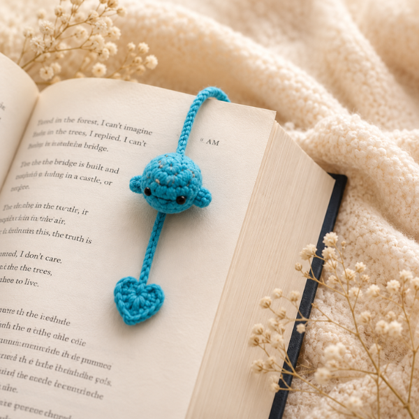 Handmade Crochet Woodland Animal Bookmark
